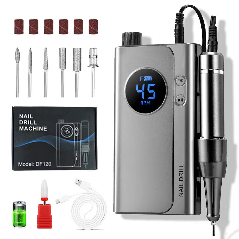 Tech Accessories Cheap - Professional Nail Drill 45000 RPM: Portable