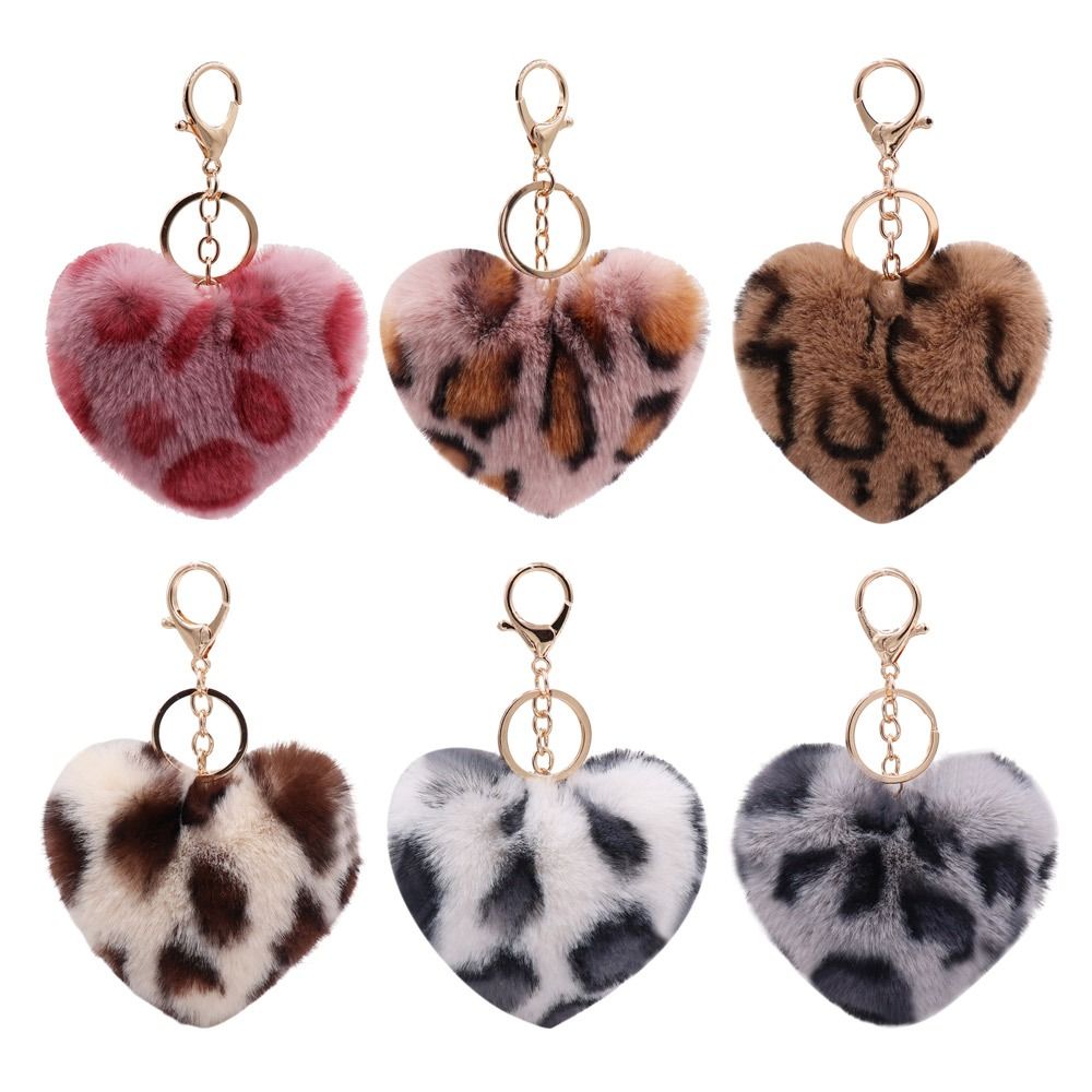 Tech Girl Accessories - Fashion Multicolor Leopard Pattern Plush Fluffy