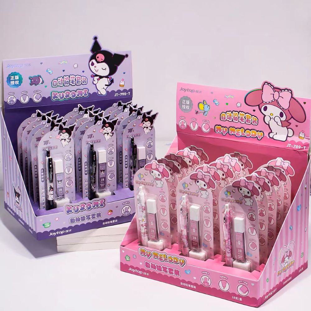 Kawaii Tech Accessories - Genuine Sanrio Mechanical Pencil Set Cute
