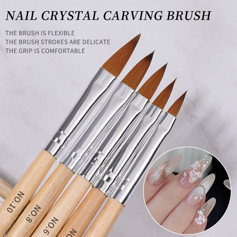 Nail Art Acrylic Kolinsky Brus - Tech Accessories Products 评论和价格
