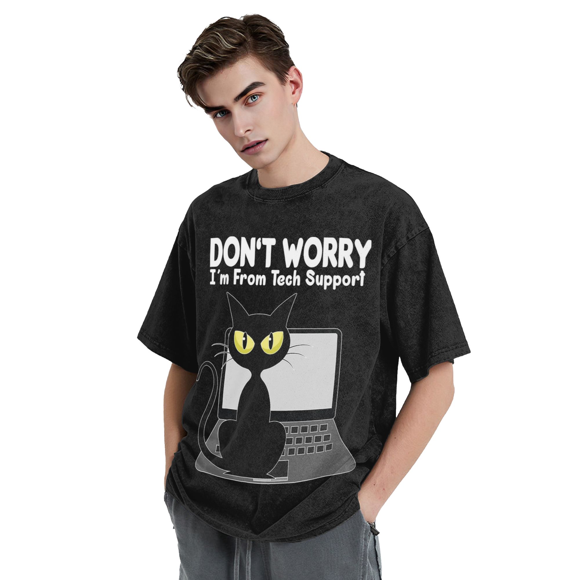Men Women Wased T-shirts Don't - Tech Neck Accessories 评论和价格