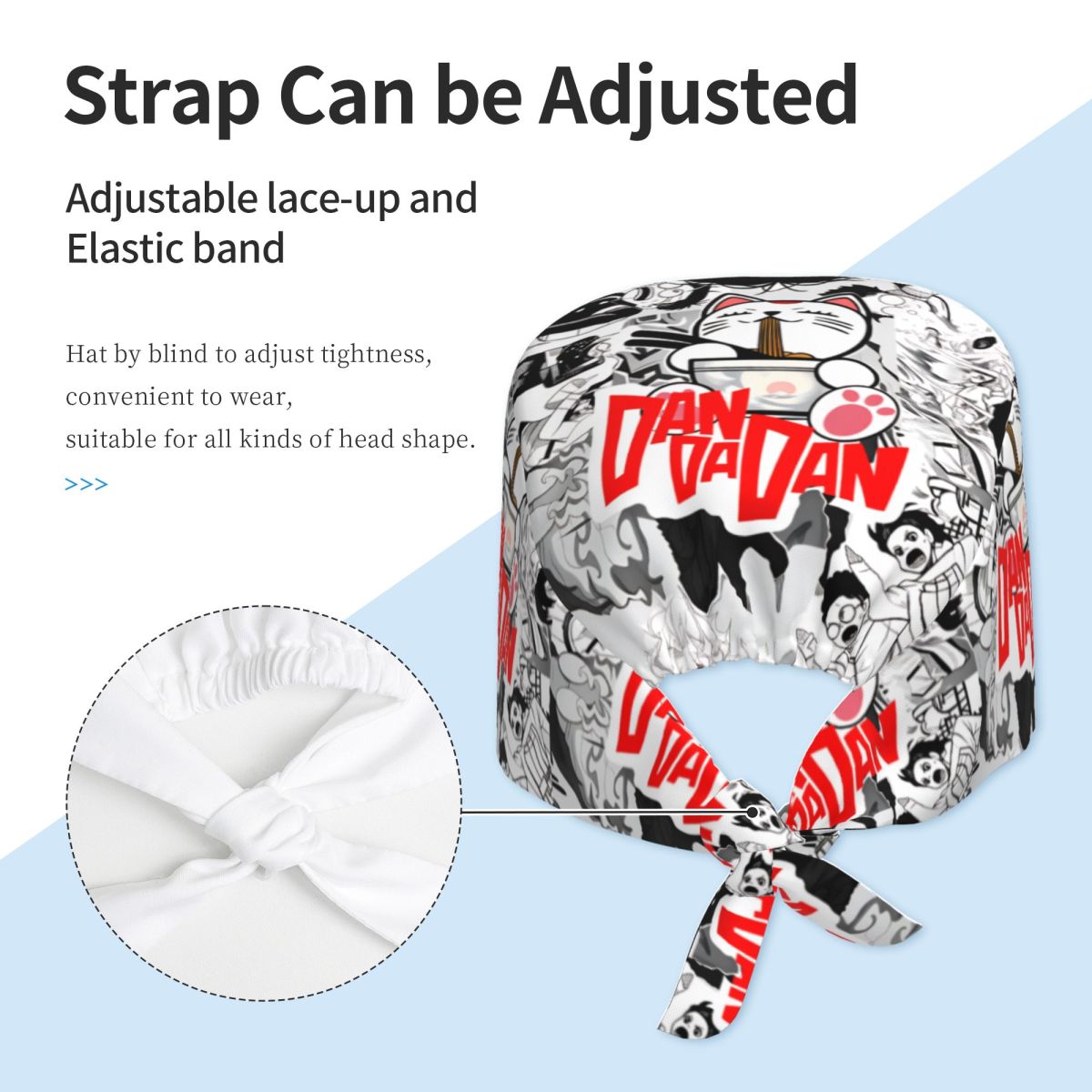 Scrub Caps Anime DanDaDan Nurs - Kawaii Tech Accessories 评论和价格