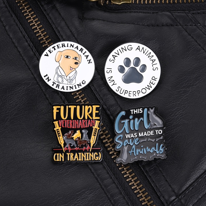 Save Animals Superpower Pin Th - Tech Girl Accessories 评论和价格