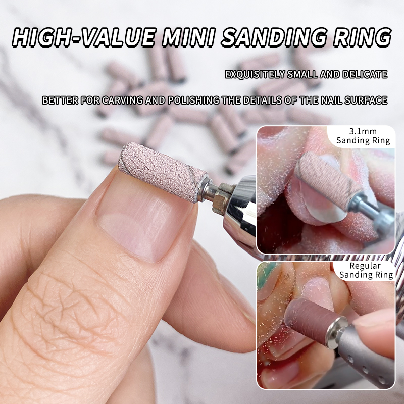 Nail Sanding Bands Rings Cap M - Tech Accessories Products 评论和价格